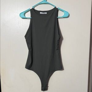ReoRia Black Sleeveless Bodysuit